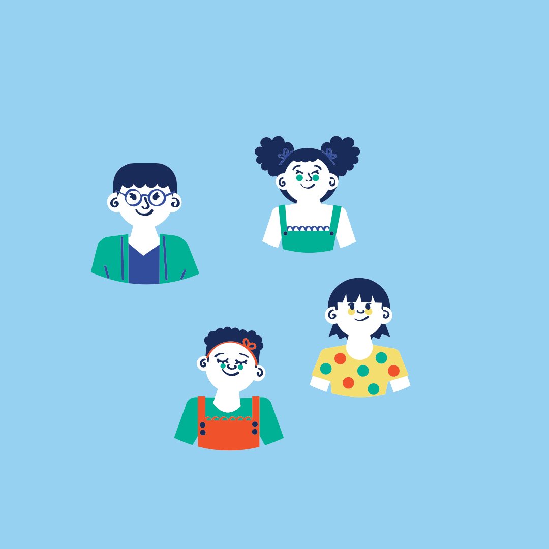 image of 6, 7 and 8 year old children ready for sex ed
