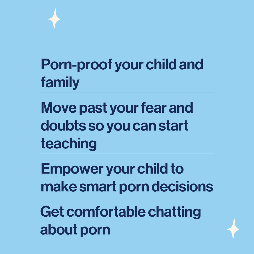 explanation of how the resources inside the porn talk toolkit will help parents
