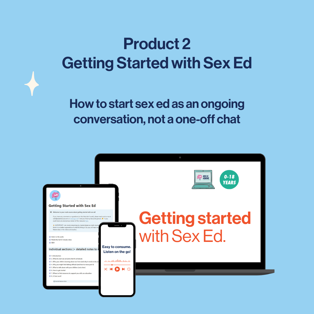 screenshot of second product in sex ed starter kit