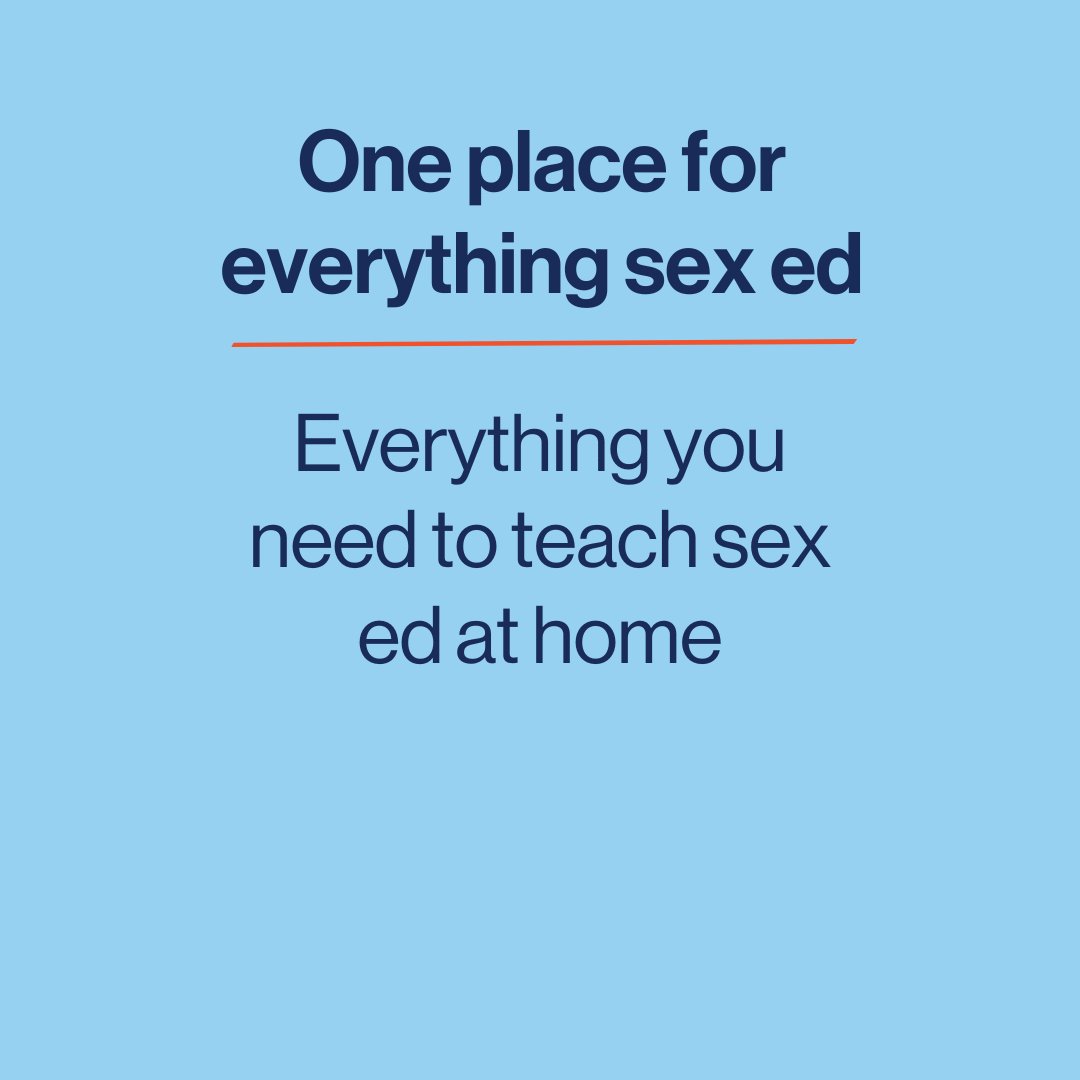words to say everything is here for all of the sex ed resources