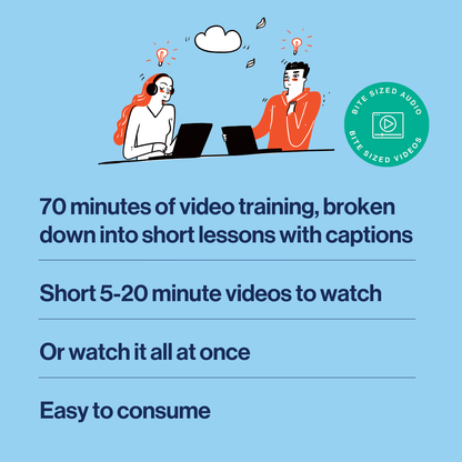 image explaining how the crash course on getting started with the porn talk is delivered