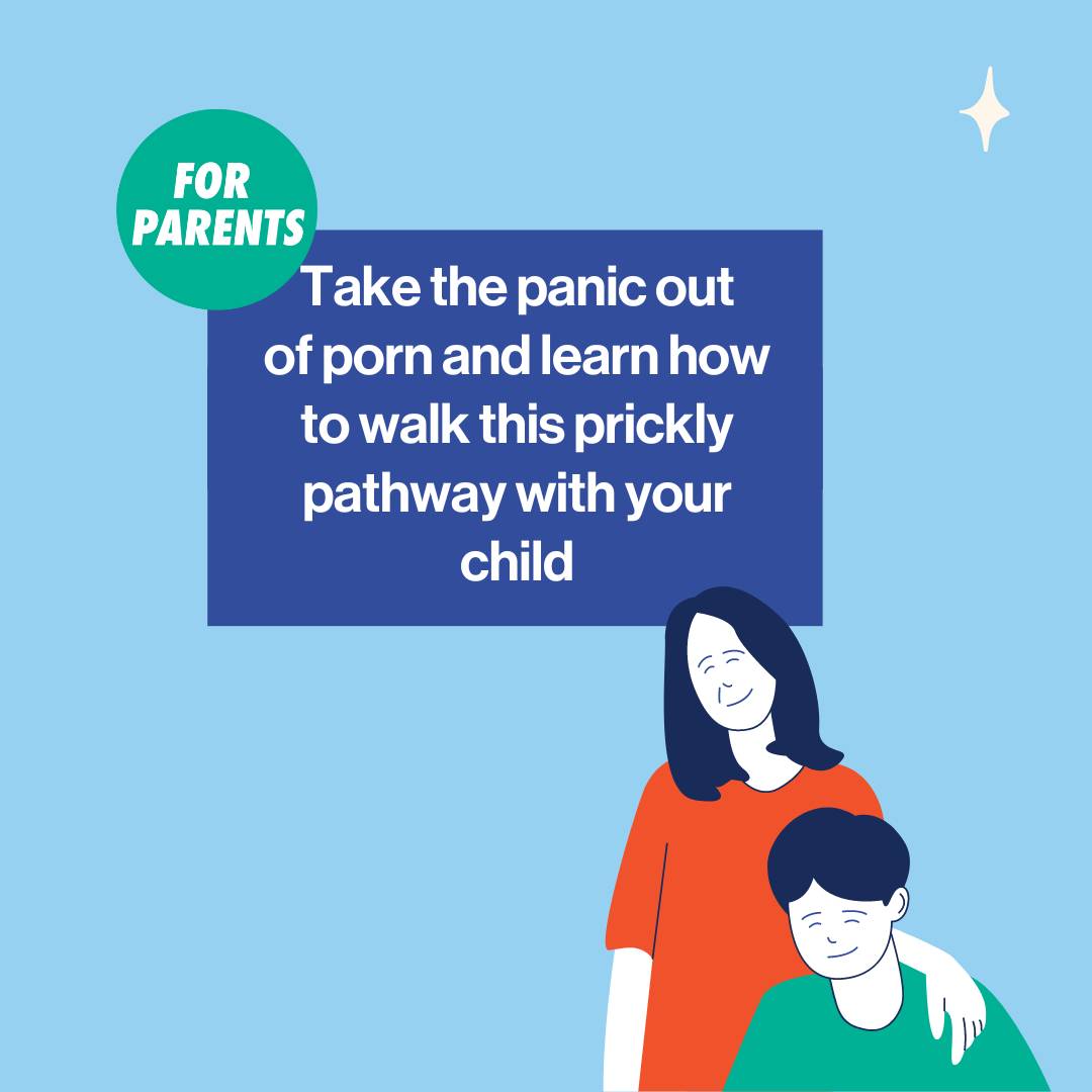 image to explain what crash course about responding after child exposed to porn, is about