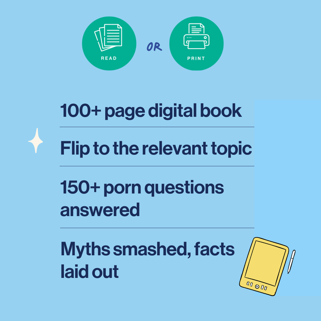 quick overview of what you get when you buy the porn Q&A handbook