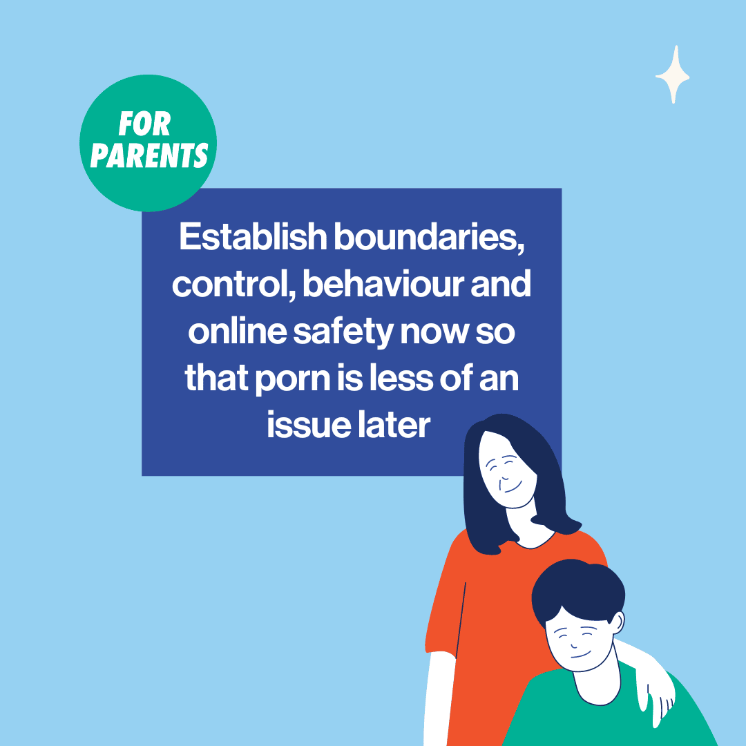 image to explain how the porn proof your family workbook will help families