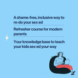 slide explaining that the sex ed adult edition crash course will help  parents re-do their own sex ed