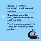 image to illustrate what the Support Healthy Sexual Development Crash Course will teach parents to do