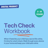image with the title of the Tech Check Workbook