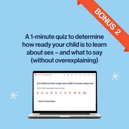 The Parents' Guide to Explaining Sex + Bonuses