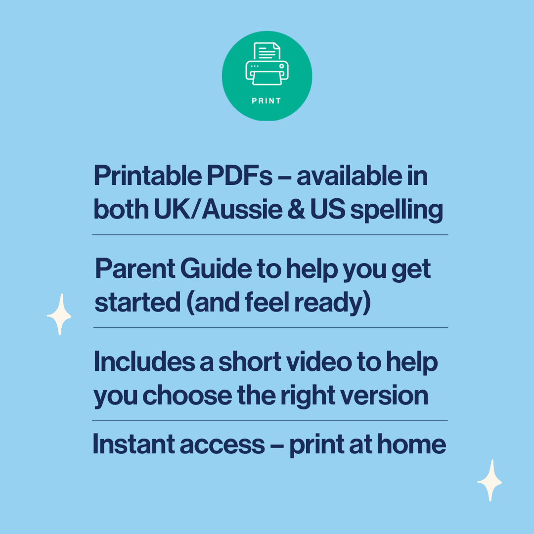 Promotional text about printable online porn safety PDFs and resources on a blue background with a printer icon.