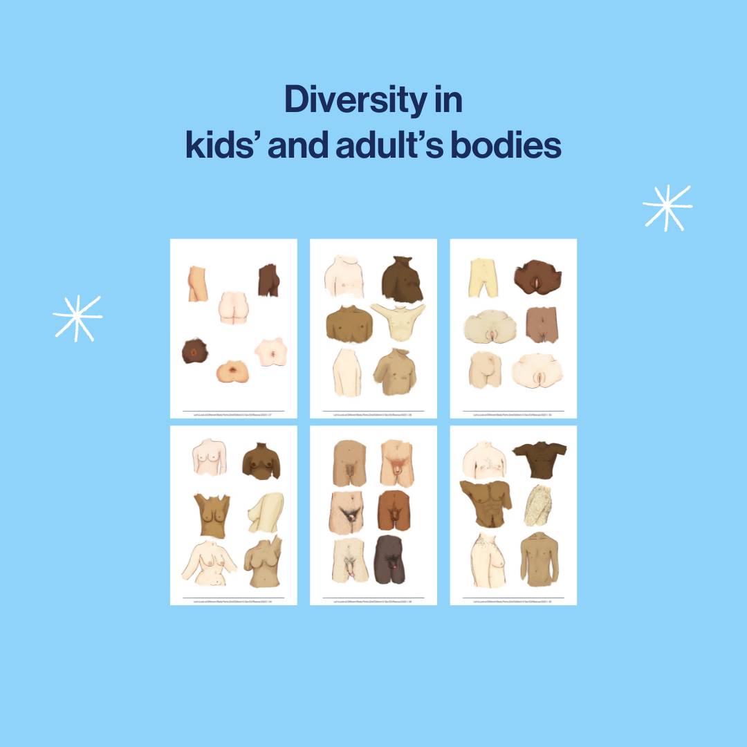example of the diversity in bodies in Your Body: An Illustrated Guide for Kids