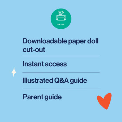 explanation of how to access the baby paper doll family printable