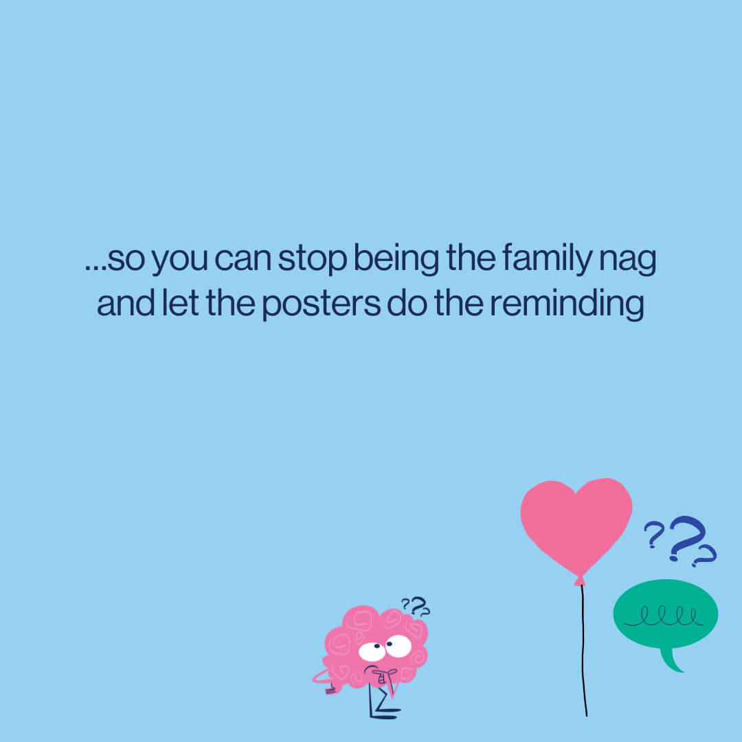 image explaining benefit of internet safety for kids poster to families