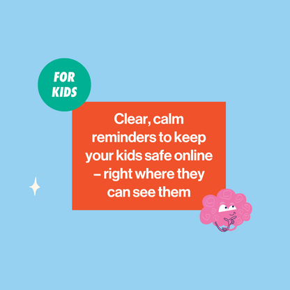 image to explain what the kids internet safety posters are