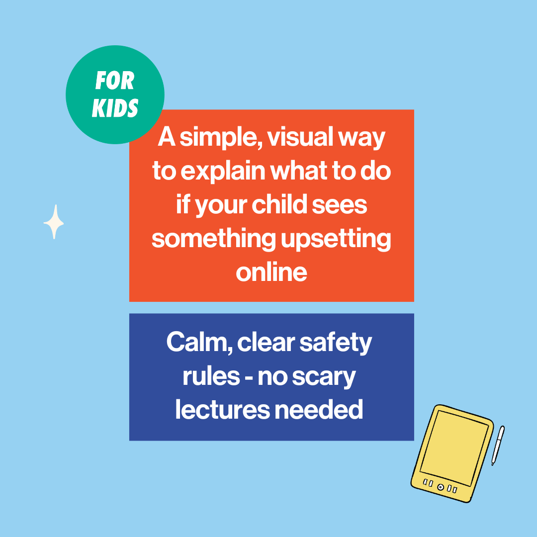 explanation of what the online porn safety poster is