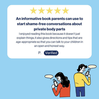 review of this parent guide about private parts for kids