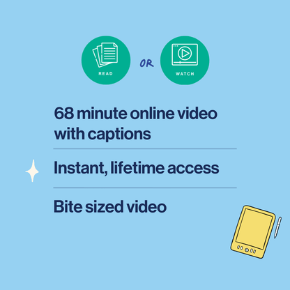 image explaining format of the problematic sexual behaviours crash course