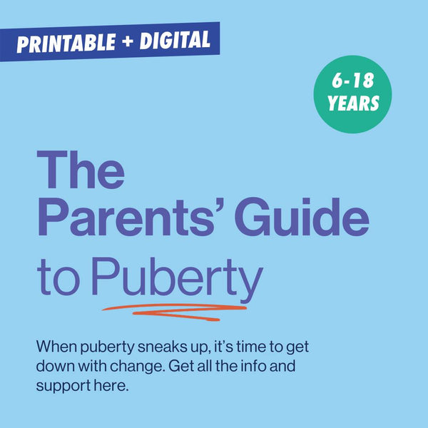 image to show the title of this puberty resources for parents guide