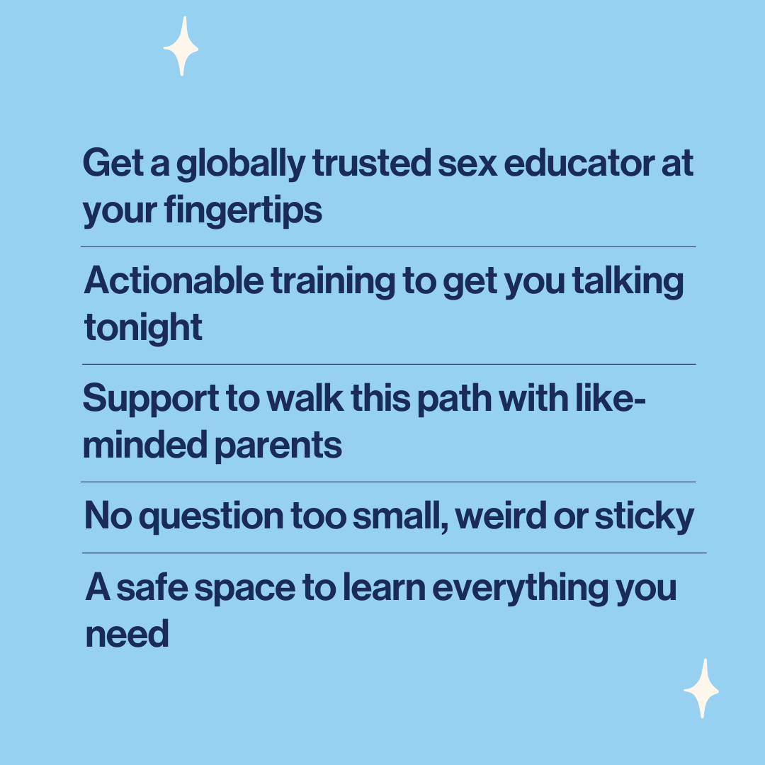 explanation of how the sex ed membership will help them