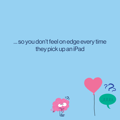 image explaining benefits of doing a technology check up for families